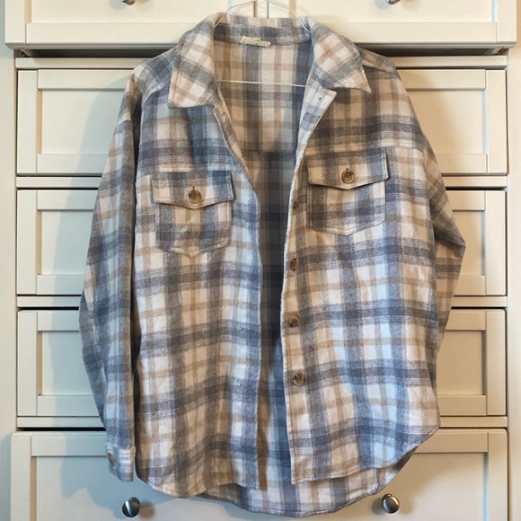 Flannel Shacket - Picture 1 of 3